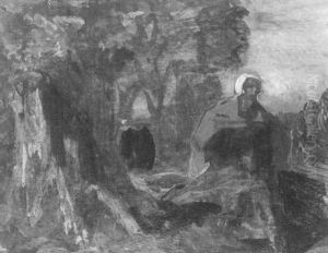 Vrouw In Landschap by Willem Van Konijnenburg