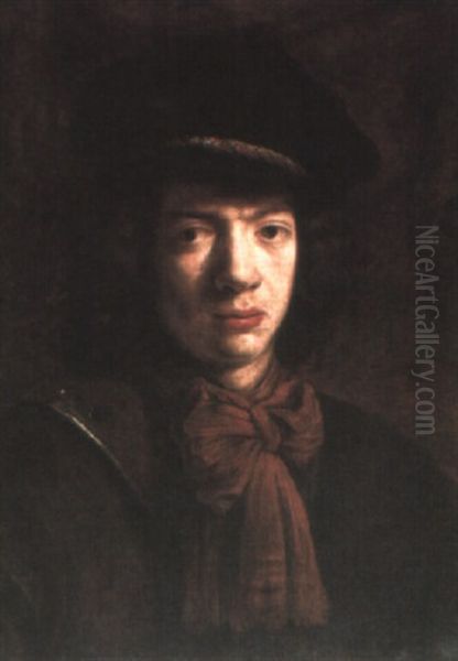 Portrait Of A Young Man Wearing A Cuirass - view 1