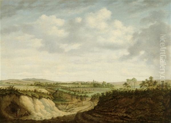 Weite Dunenlandschaft Mit Figuren - view 1