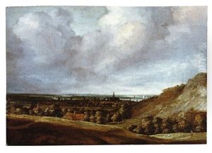 Paysage Avec Pelerin En Priere by Philips Koninck