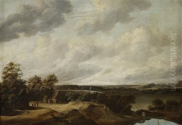 Panoramic Landscape With Figures - view 1