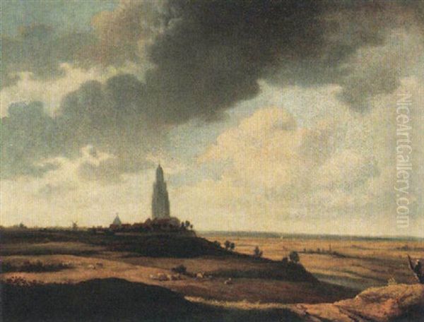 A Landscape With A View Of Rhenen - view 1