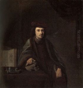 Portrait Of A Doctor In His Study