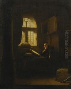 Astronomer by Salomon Koninck