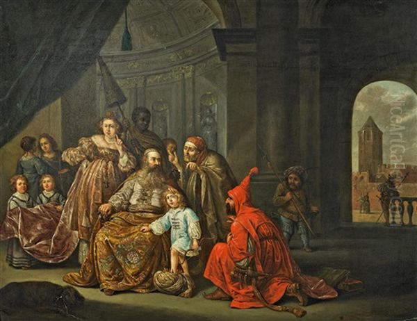 Moses Tritt Auf Die Krone Des Pharaos - view 1