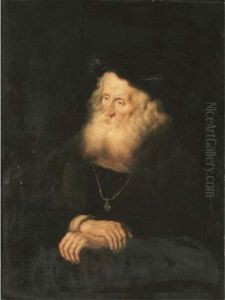 A Philosopher, Seated by Salomon Koninck