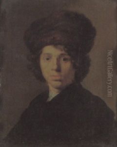 Bildnis Eines Jungen Mannes Mit Pelzmutze