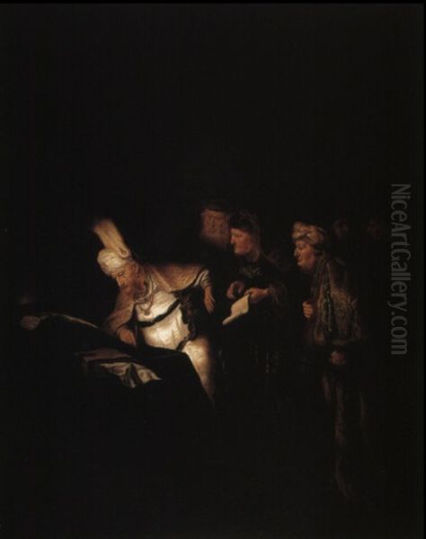 Pontius Pilate Refusing To Alter The Inscription To On Christ's Cross - view 1