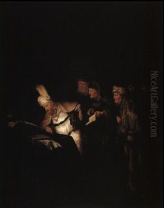 Pontius Pilate Refusing To Alter The Inscription To On Christ's Cross
