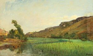 Paysage by Charles Joseph Beauverie