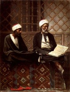 Reading The Koran by Leendert de Koningh the Younger