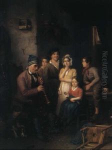 Grossvaters St,ndchen by Leendert de Koningh the Younger