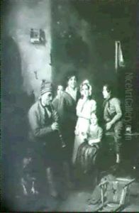 Le Joueur De Flute by Leendert de Koningh the Younger