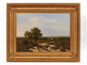 Heath Landscape by Arie Ketting De Koningh