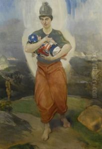 Victory Bearing Away The Infant Future by Cecilia Beaux
