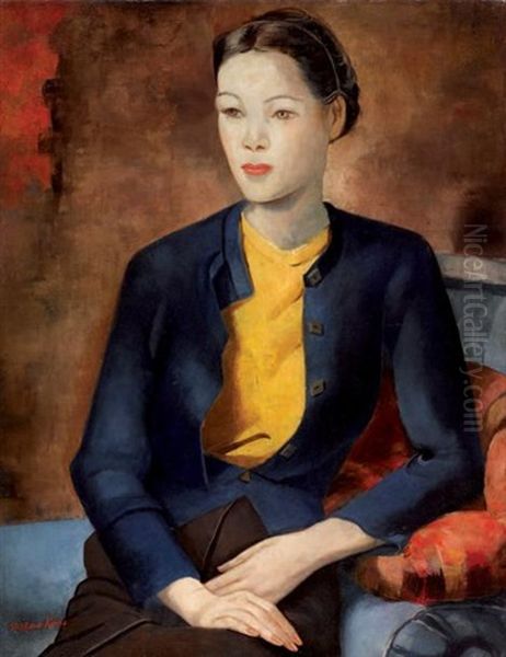 Portrait D'eurasienne - view 1
