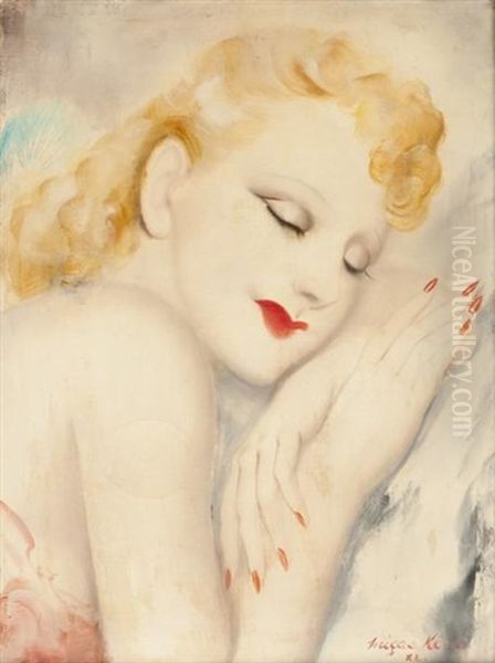 Jeune Femme Endormie - view 1