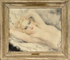 Femme Nue Endormie by Micao Kono