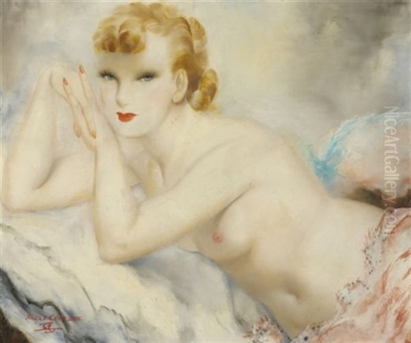 Jeune Femme Alanguie - view 1