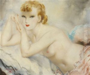 Jeune Femme Alanguie by Micao Kono