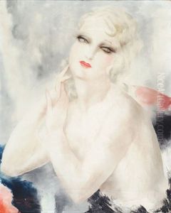 Jeune Femme Pensive by Micao Kono