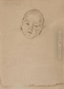 Portrait Of Joseph B. Thomas Iv As An Infant by Cecilia Beaux