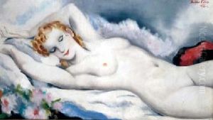 Jeune Femme Endormie by Micao Kono