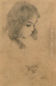 Francesca With A Kitten by Cecilia Beaux
