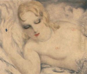 Jeune Femme Endormie by Micao Kono