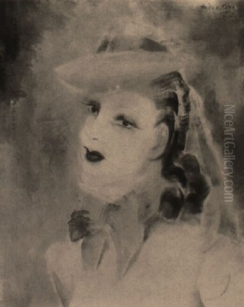 Femme Au Ruban Jaune - view 1