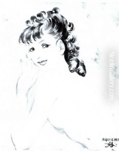 Jeune Fille En Buste - view 1