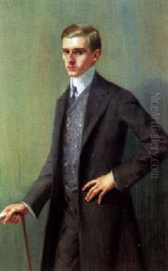 Portrait Eines Jungen Herren Portrait Eines Jungen Herren