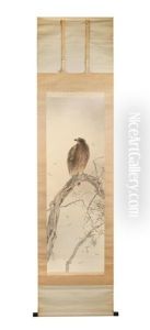 A Kakejiku (vertical Hanging Scrolls) by Okoku Konoshima
