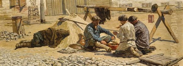 The Stone Workers - view 1