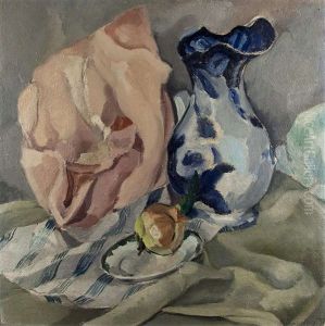 Stilleben Mit Zwiebel by Rudolph Konsten