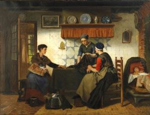 The Cloth Merchant by Sipke (Cornelis) Kool