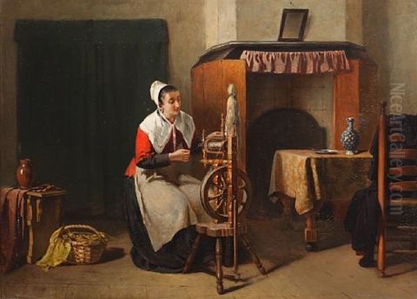 The Spinning Wheel - view 1