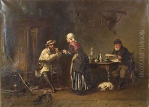The Huntsmen Return by Sipke (Cornelis) Kool