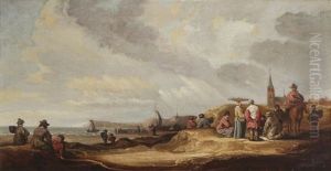Blick Auf Scheveningen by Willem Gillisz Kool