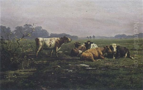 Cattle In A Landscape - view 1