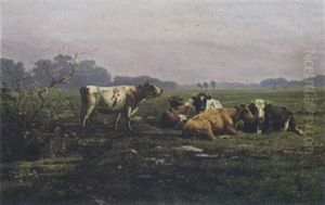 Cattle In A Landscape Cattle In A Landscape