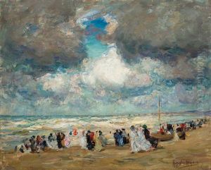 A Day At The Beach by Augustus Koopman