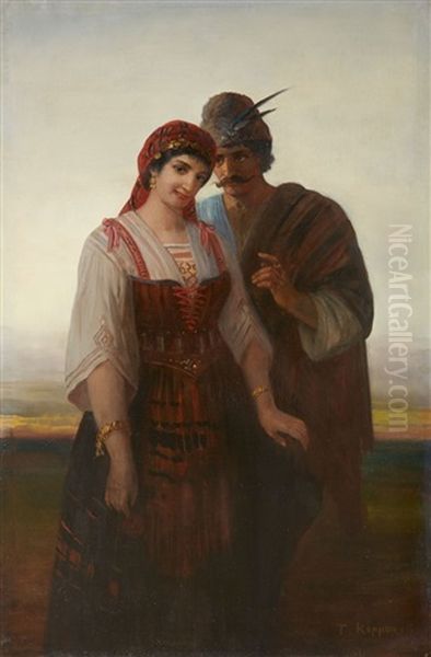 A Romany Couple - view 1