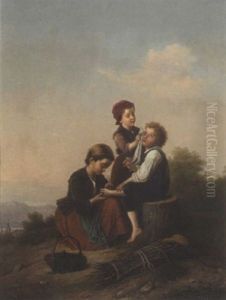 Dornauszieherin by Theodor Koeppen