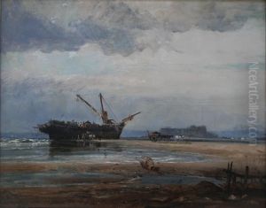 Salvagers At The Wreck by Richard Beavis