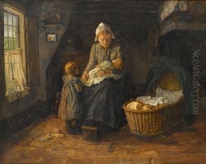 Maternal Cares by Cornelis Koppenol