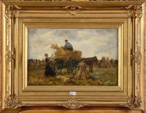 Les Moissons by Cornelis Koppenol