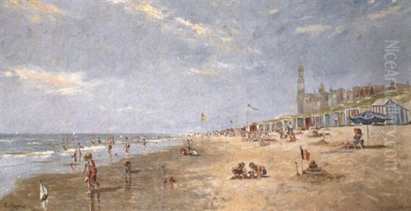 Vue Sur La Plage D'ostende - view 1