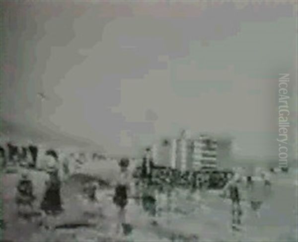 Children On The Beach - view 1