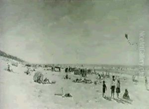 A Beach Scene A Beach Scene